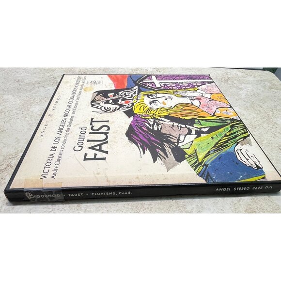 Gounod Faust 4LP Box Set Victoria De Los Angeles Angel 3622 Nicolai Gedda - Picture 7 of 9